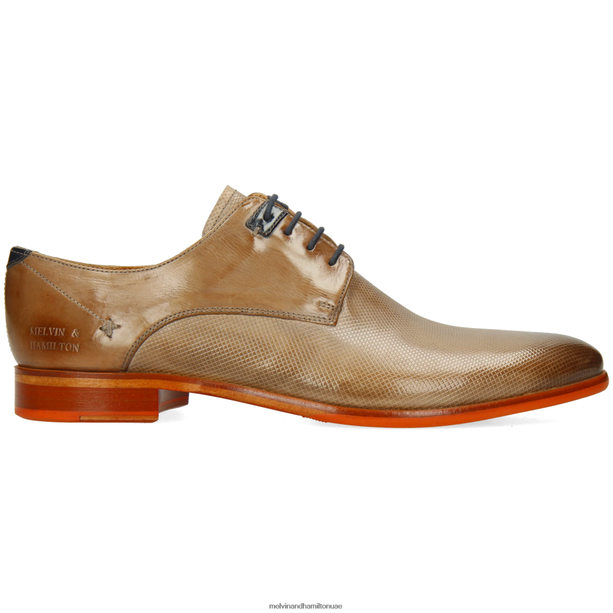 كلينت 1 رمادي Melvin & Hamilton رجال أحذية ديربي 42XF2X467