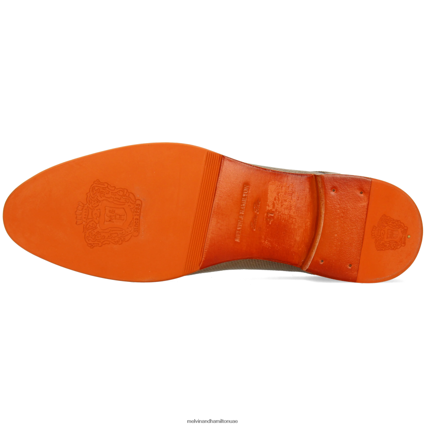 كلينت 1 رمادي Melvin & Hamilton رجال أحذية ديربي 42XF2X467