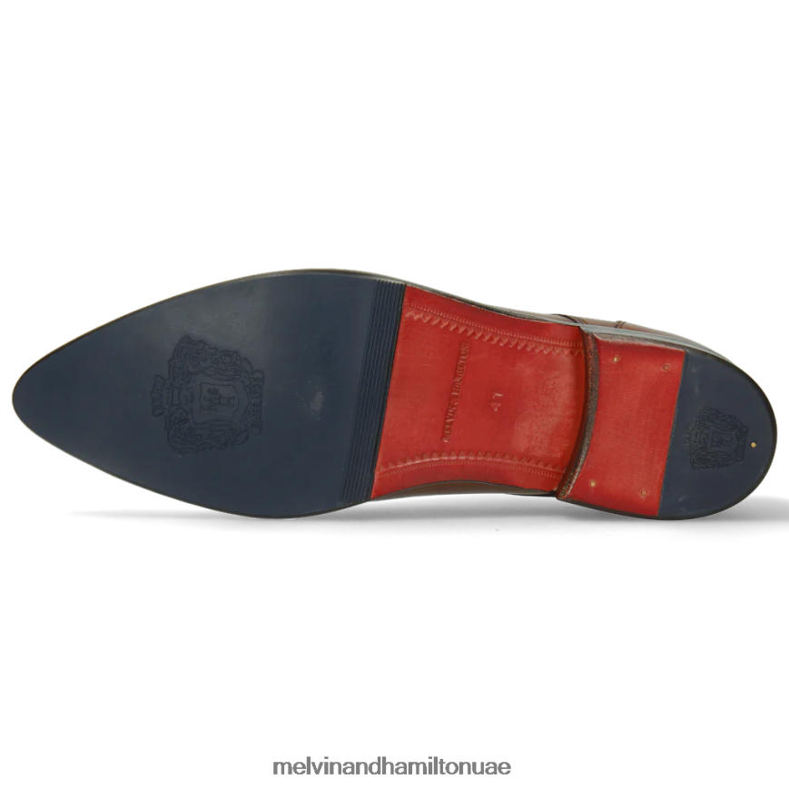 توني 1 بني Melvin & Hamilton رجال أحذية ديربي 42XF2X486