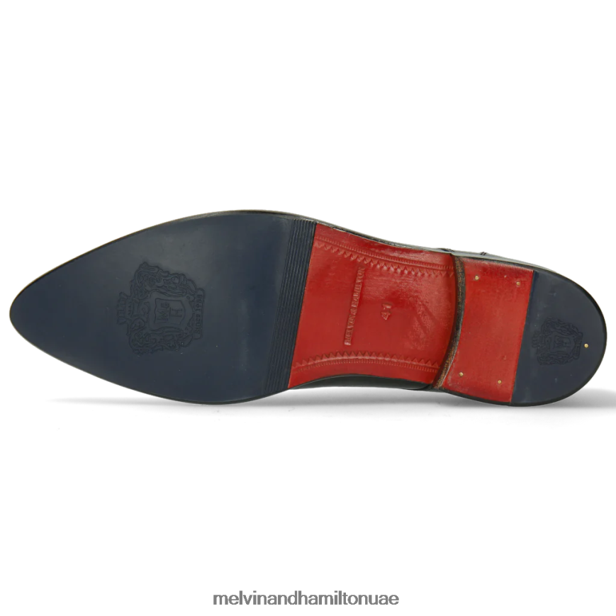 توني 1 أسود Melvin & Hamilton رجال أحذية ديربي 42XF2X491