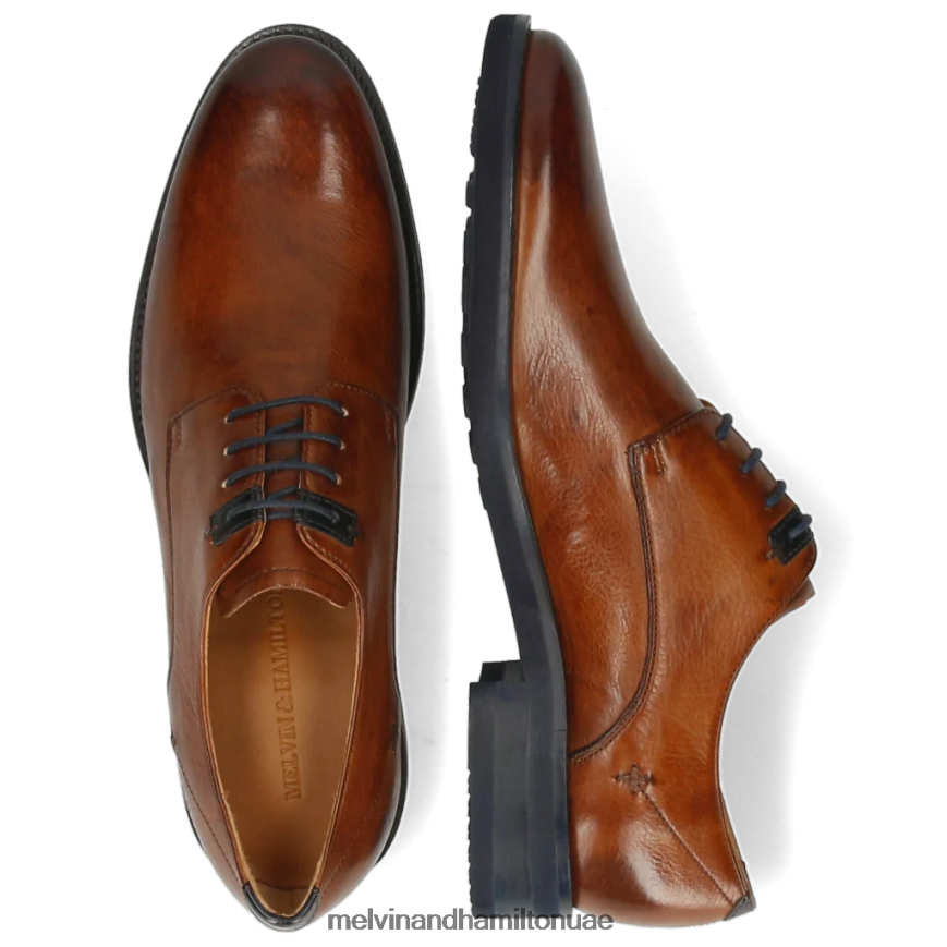 كلينت 1 بني Melvin & Hamilton رجال أحذية ديربي 42XF2X506