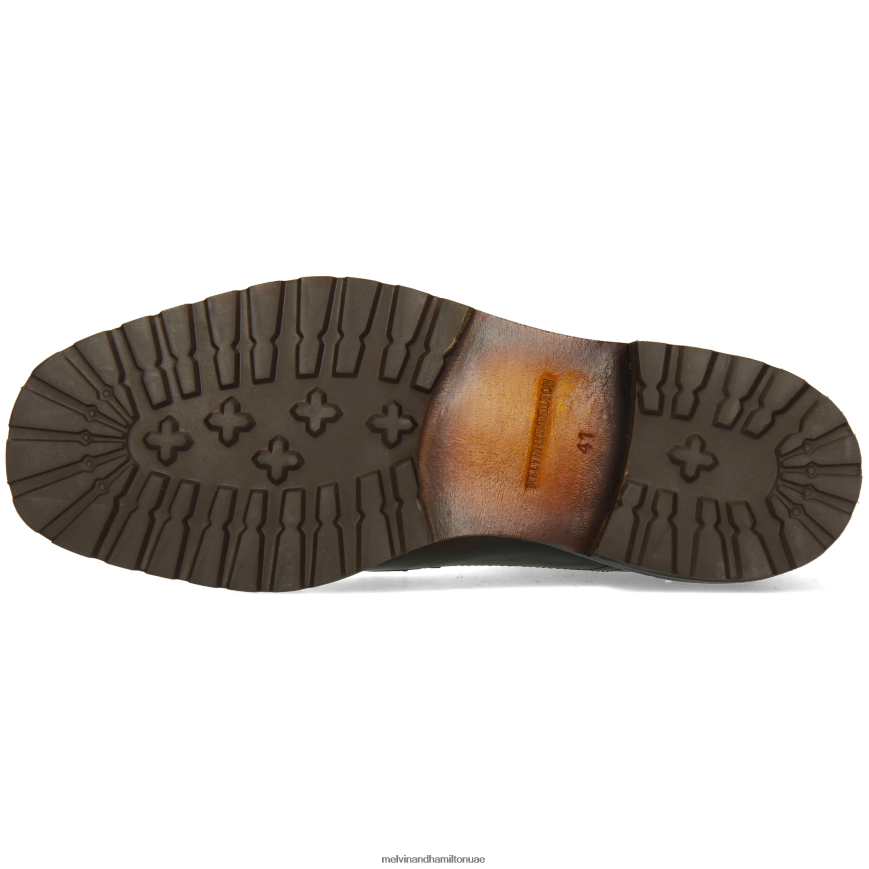 آدم 1 أخضر Melvin & Hamilton رجال جزمة الكاحل 42XF2X61