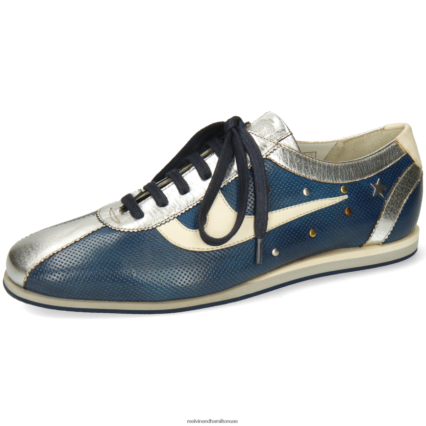 فاريل 1 أزرق Melvin & Hamilton رجال أحذية رياضية 42XF2X693