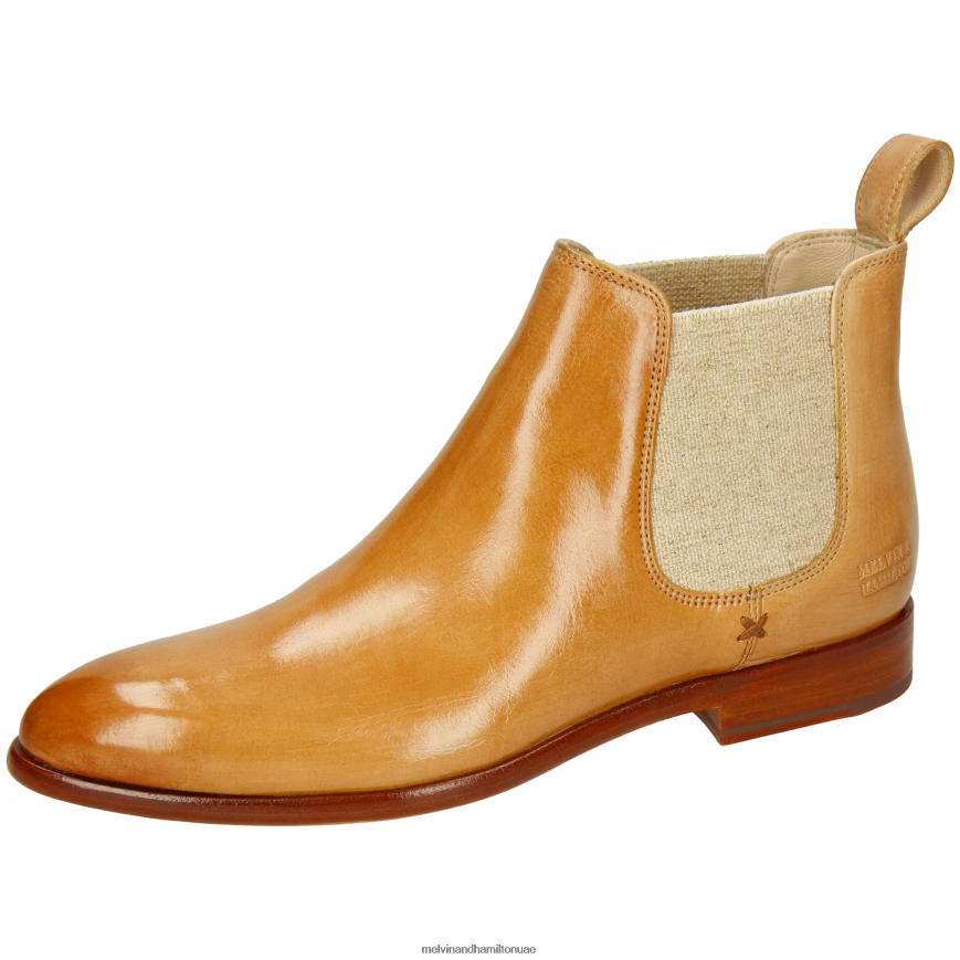 جيسي 1 البني الفاتح Melvin & Hamilton نحيف جزمة الكاحل 42XF2X786