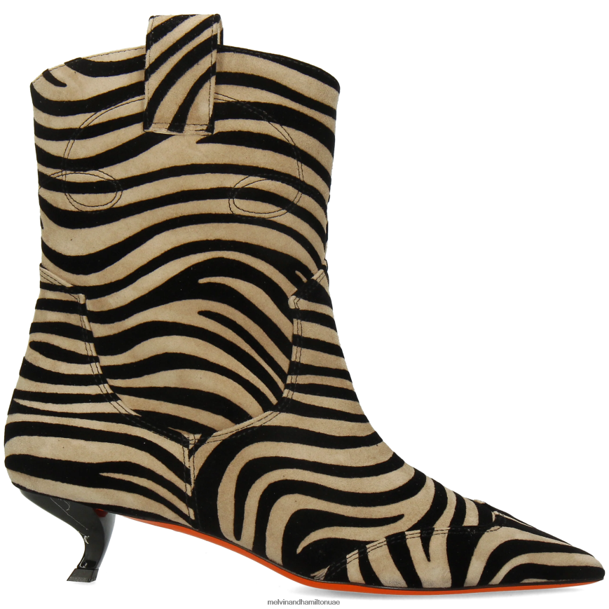 أورورا 1 اللون البيج Melvin & Hamilton نحيف جزمة الكاحل 42XF2X837