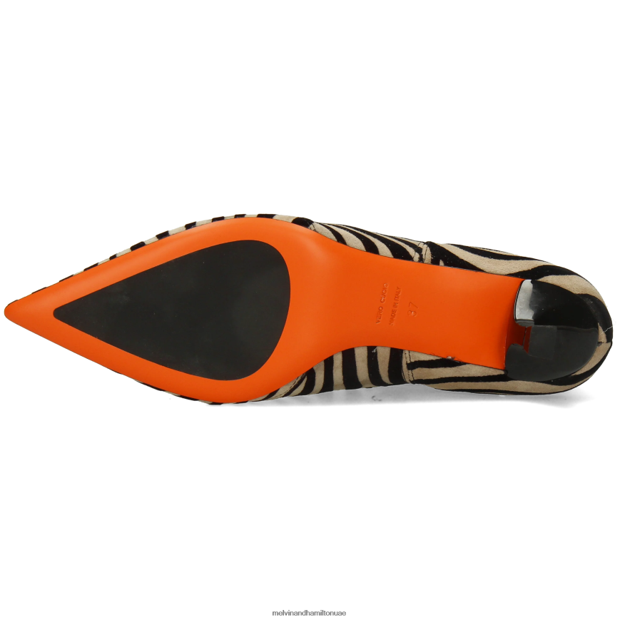 أورورا 1 اللون البيج Melvin & Hamilton نحيف جزمة الكاحل 42XF2X837