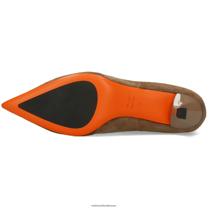 أورورا 1 بني Melvin & Hamilton نحيف جزمة الكاحل 42XF2X840