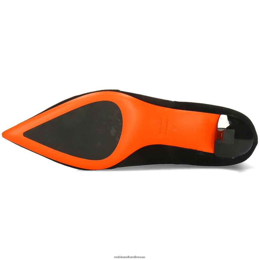 أورورا 1 أسود Melvin & Hamilton نحيف جزمة الكاحل 42XF2X843