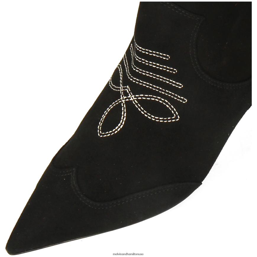 أورورا 1 أسود Melvin & Hamilton نحيف جزمة الكاحل 42XF2X843