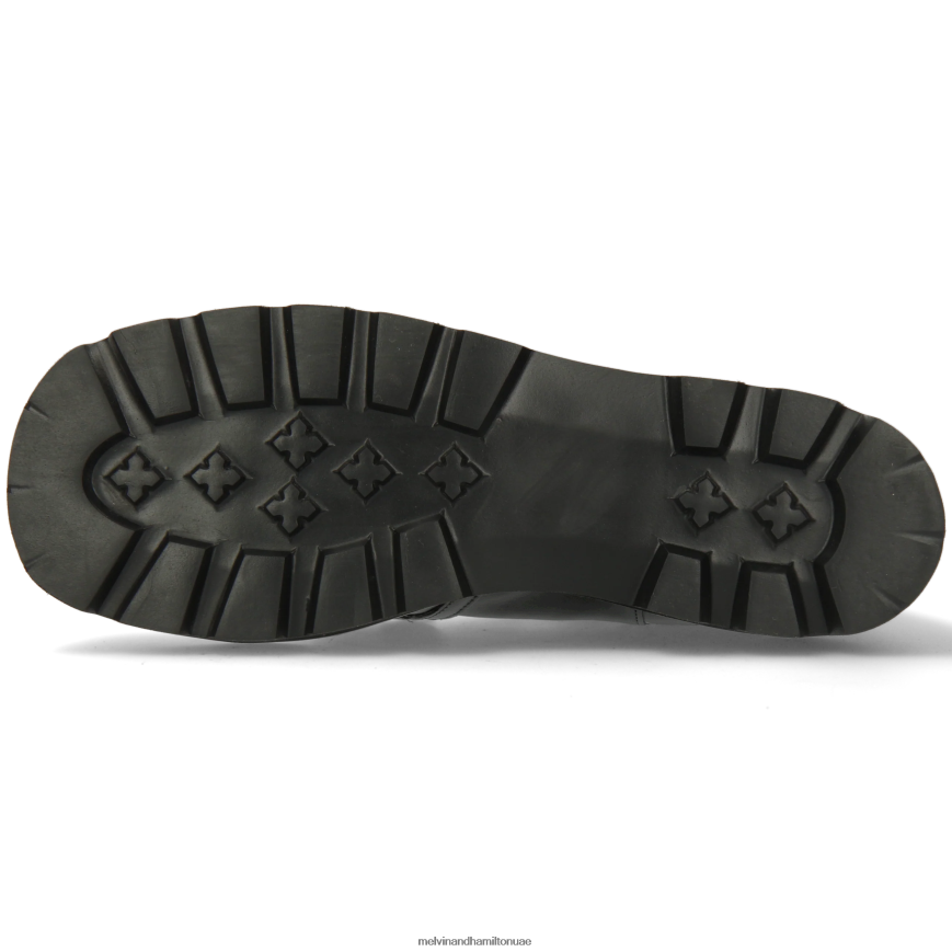 كاسي 1 أسود Melvin & Hamilton نحيف جزمة الكاحل 42XF2X866