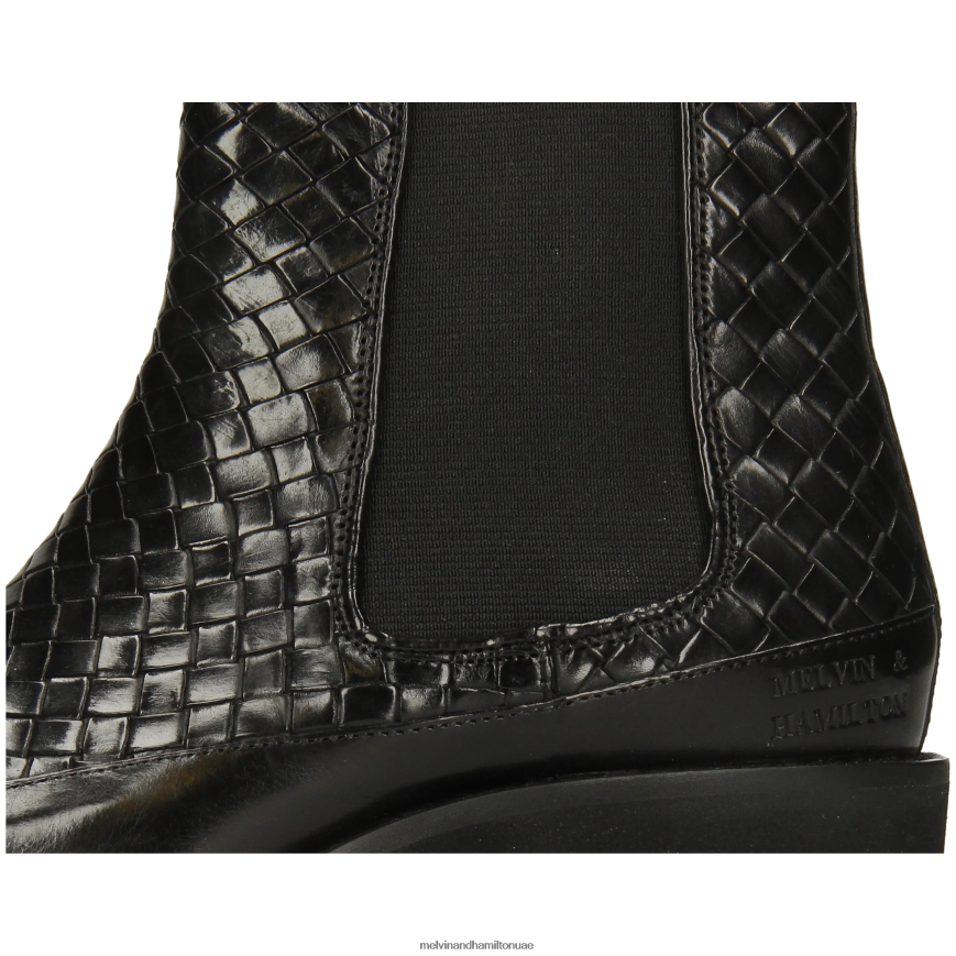 أبيجيل 1 أسود Melvin & Hamilton نحيف جزمة الكاحل 42XF2X924