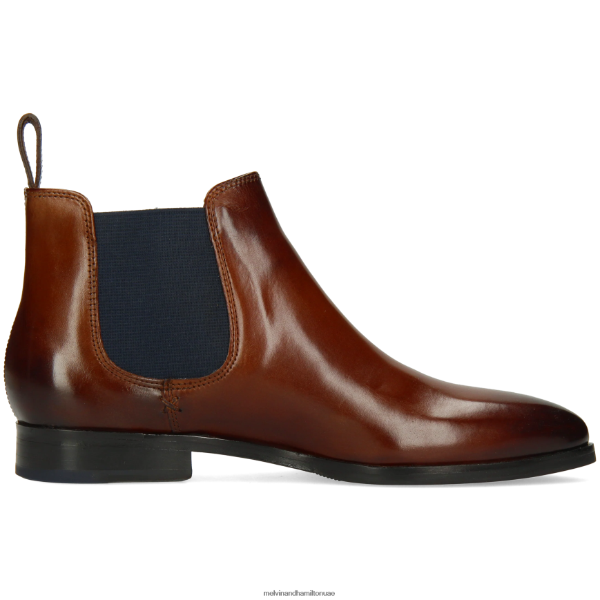 جيسي 1 بني Melvin & Hamilton نحيف جزمة الكاحل 42XF2X948