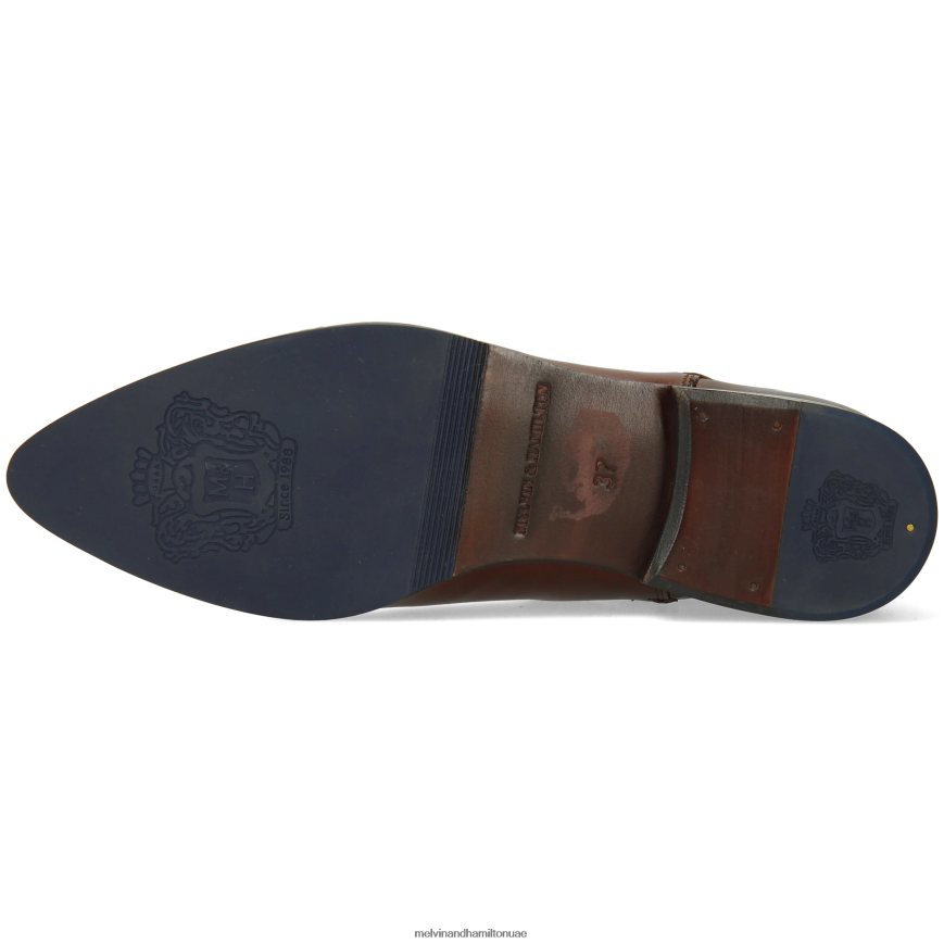 جيسي 1 بني Melvin & Hamilton نحيف جزمة الكاحل 42XF2X948