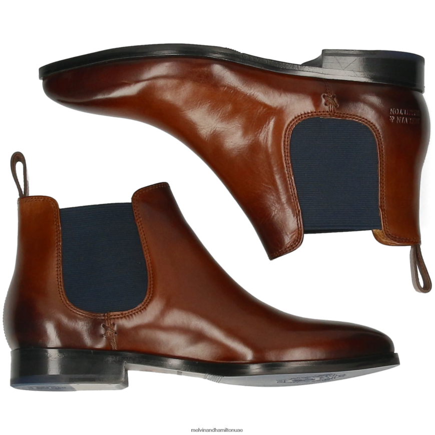 جيسي 1 بني Melvin & Hamilton نحيف جزمة الكاحل 42XF2X948