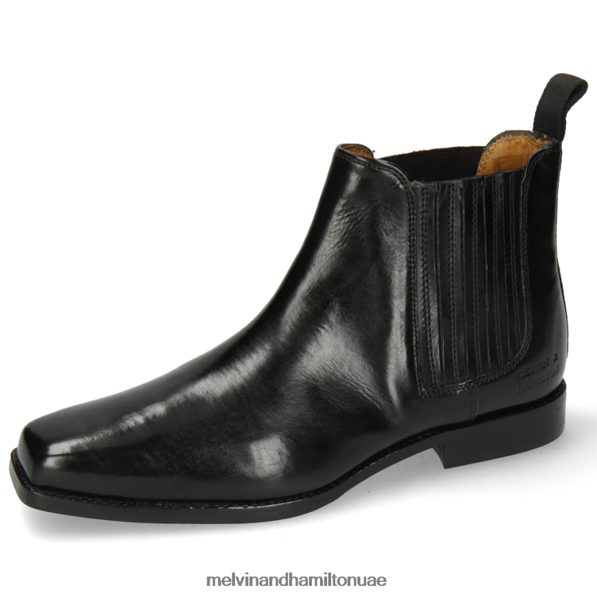 بيلا 1 أسود Melvin & Hamilton نحيف جزمة الكاحل 42XF2X988