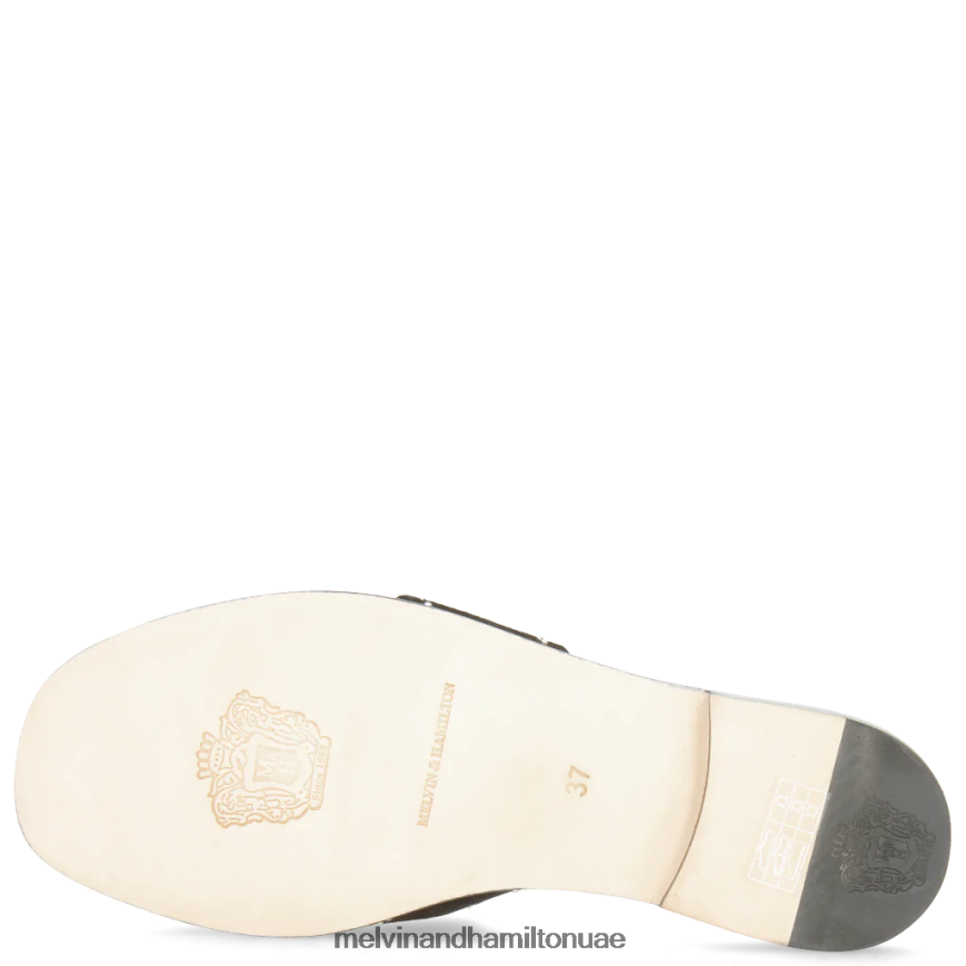 إلودي 20 أسود Melvin & Hamilton نحيف البغال 42XF2X1701