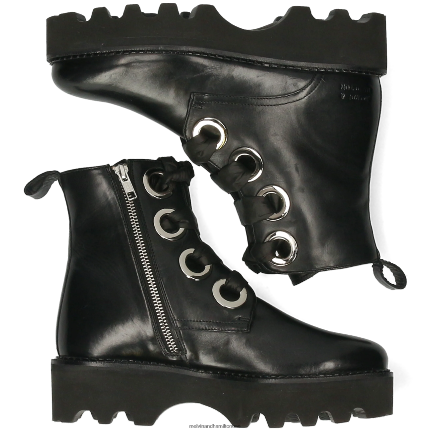 سيبيل 21 أسود Melvin & Hamilton نحيف أحذية 42XF2X1151