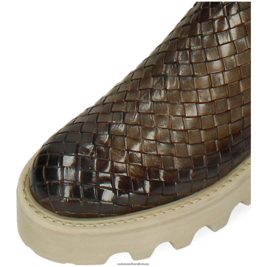 ليوني 21 الكاكي Melvin & Hamilton نحيف أحذية 42XF2X1206