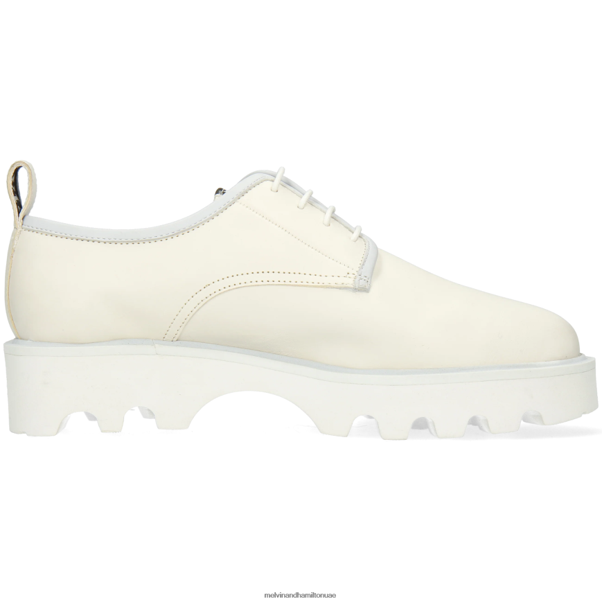 ميغان 21 أبيض Melvin & Hamilton نحيف أحذية ديربي 42XF2X1514