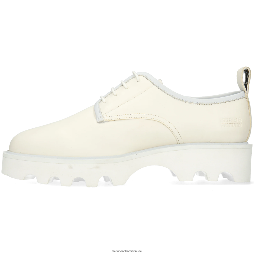 ميغان 21 أبيض Melvin & Hamilton نحيف أحذية ديربي 42XF2X1514