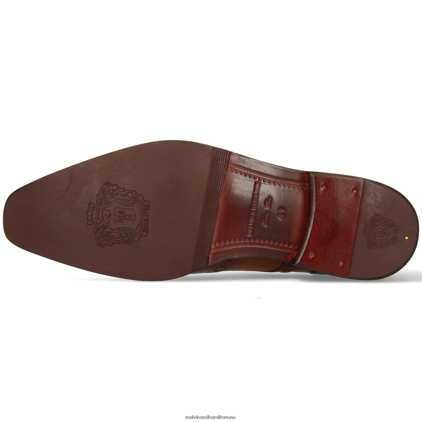 ليوناردو 21 بني Melvin & Hamilton رجال أحذية أكسفورد 42XF2X186