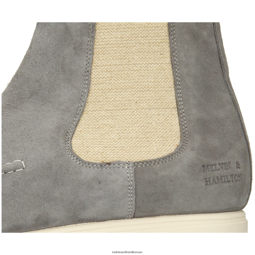 إيرل 21 رمادي Melvin & Hamilton رجال جزمة الكاحل 42XF2X42