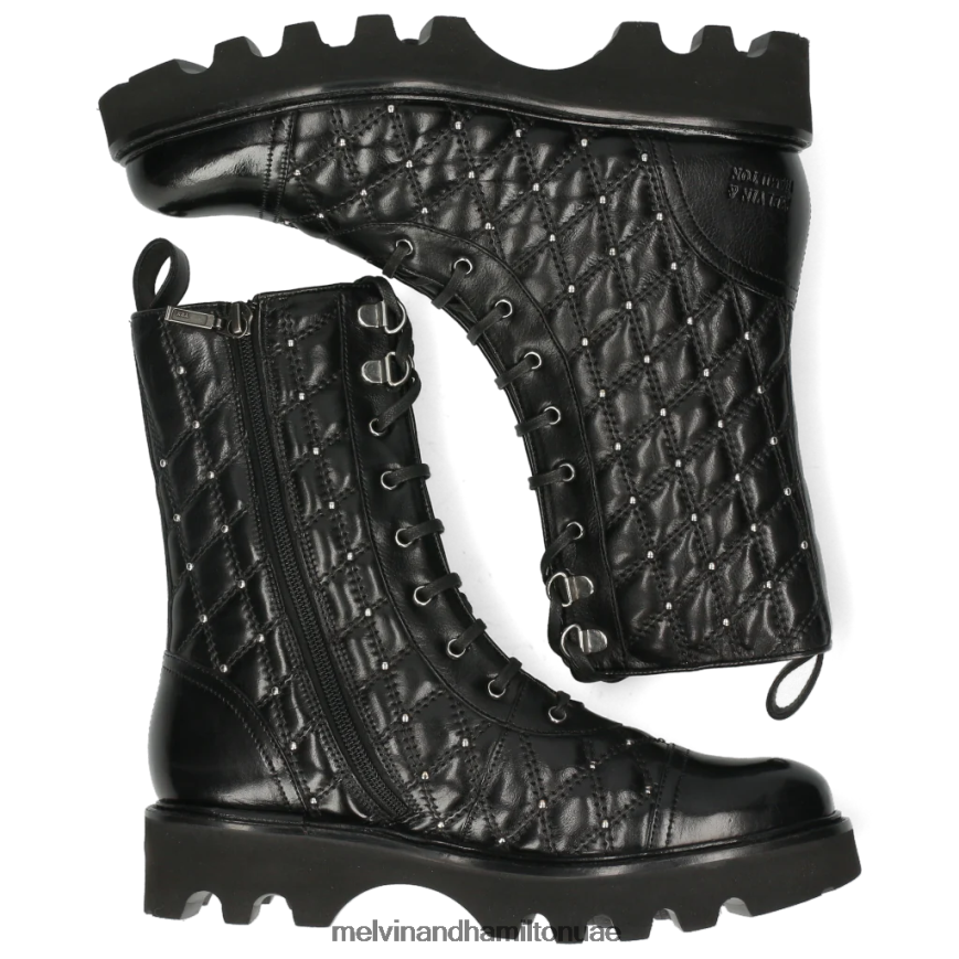 بوني 23 أسود Melvin & Hamilton نحيف أحذية 42XF2X1211