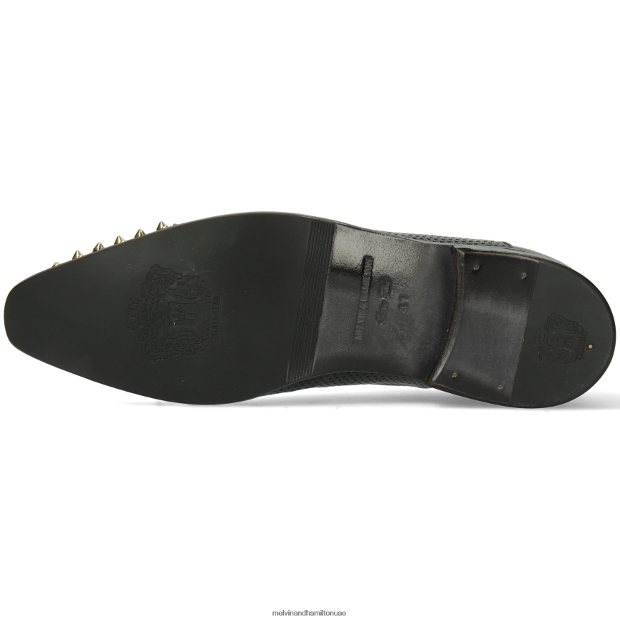 لانس 23 أسود Melvin & Hamilton رجال أحذية أكسفورد 42XF2X151