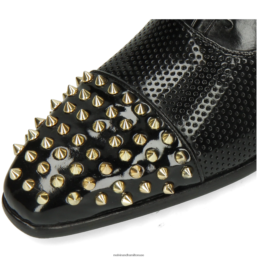 لانس 23 أسود Melvin & Hamilton رجال أحذية أكسفورد 42XF2X151