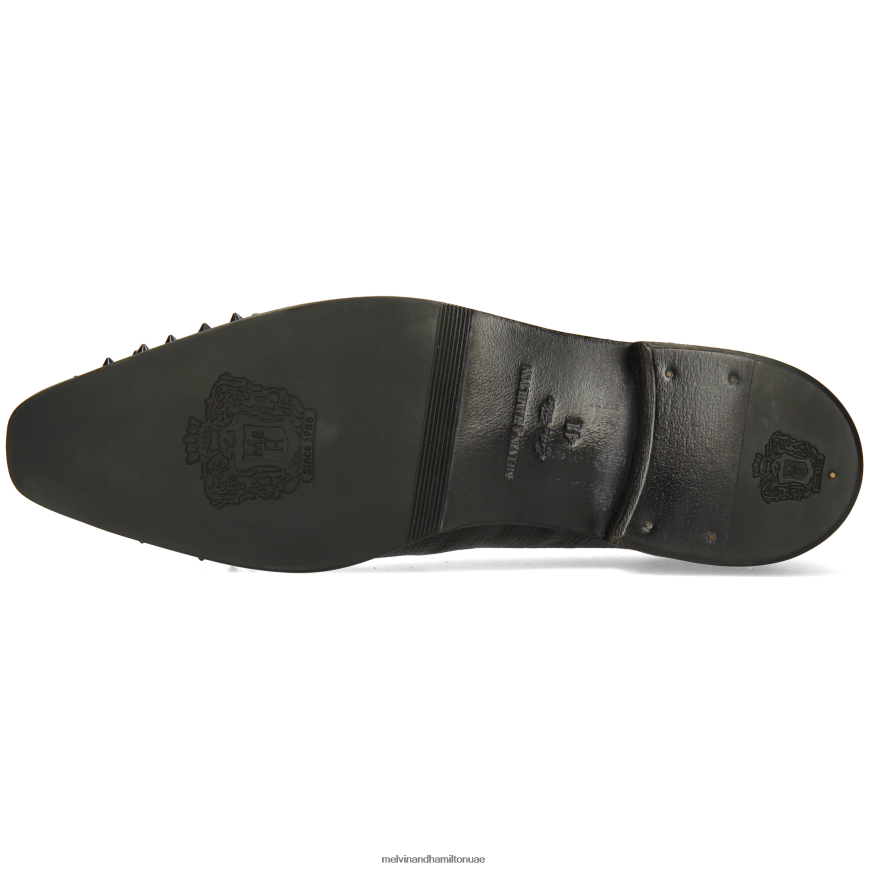 لانس 23 أسود Melvin & Hamilton رجال أحذية أكسفورد 42XF2X164