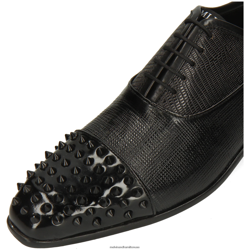 لانس 23 أسود Melvin & Hamilton رجال أحذية أكسفورد 42XF2X164