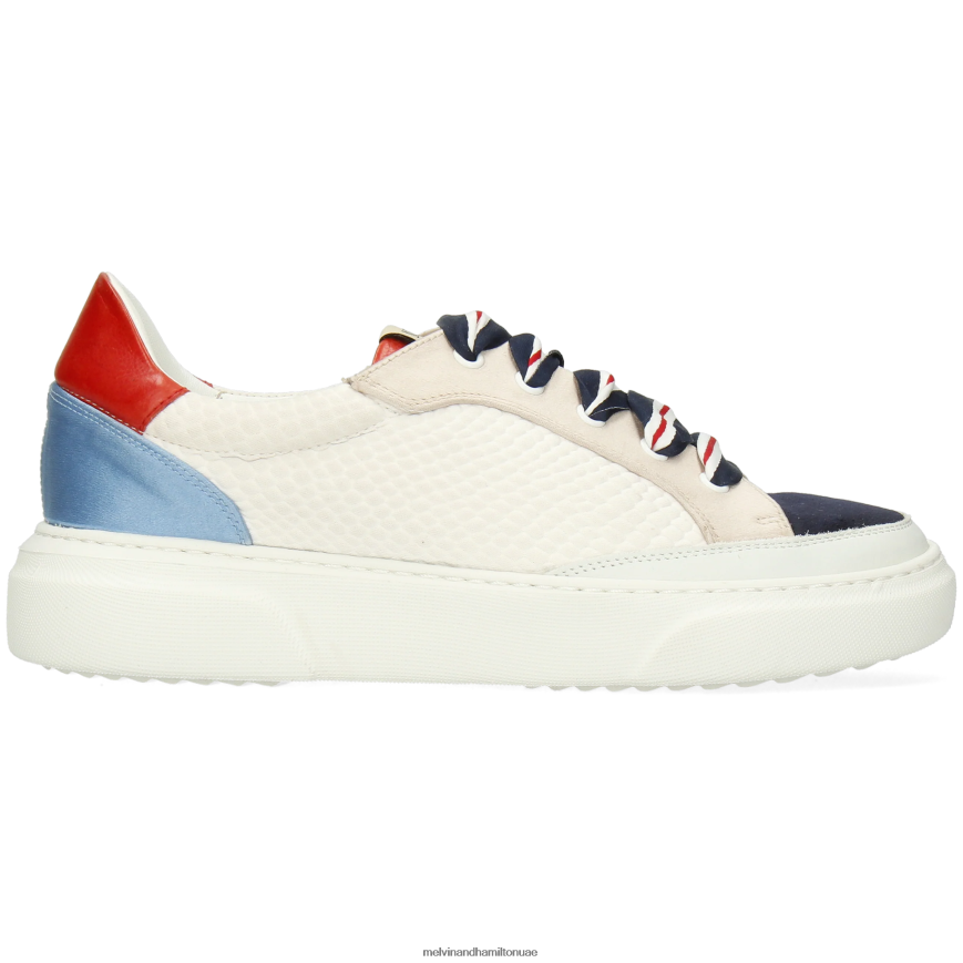 هايلي 23 أبيض Melvin & Hamilton نحيف أحذية رياضية 42XF2X1862