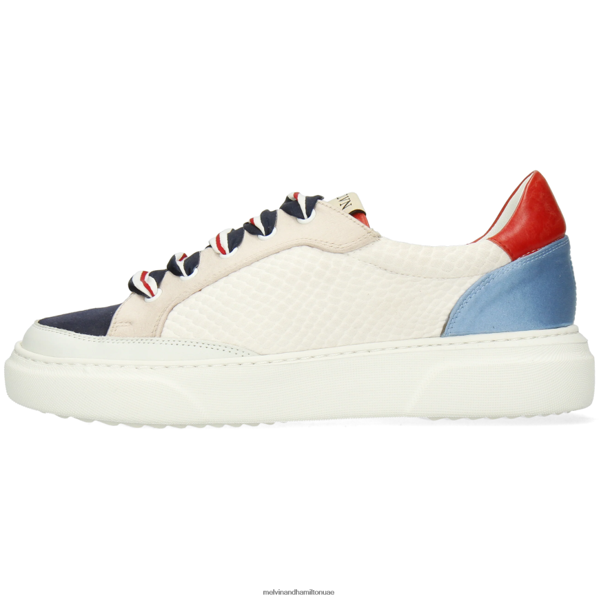 هايلي 23 أبيض Melvin & Hamilton نحيف أحذية رياضية 42XF2X1862