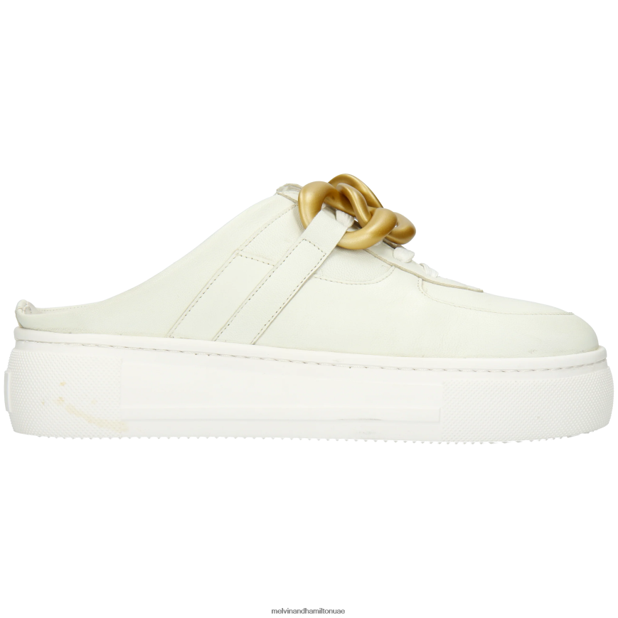 العنبر 24 أبيض Melvin & Hamilton نحيف البغال 42XF2X1591