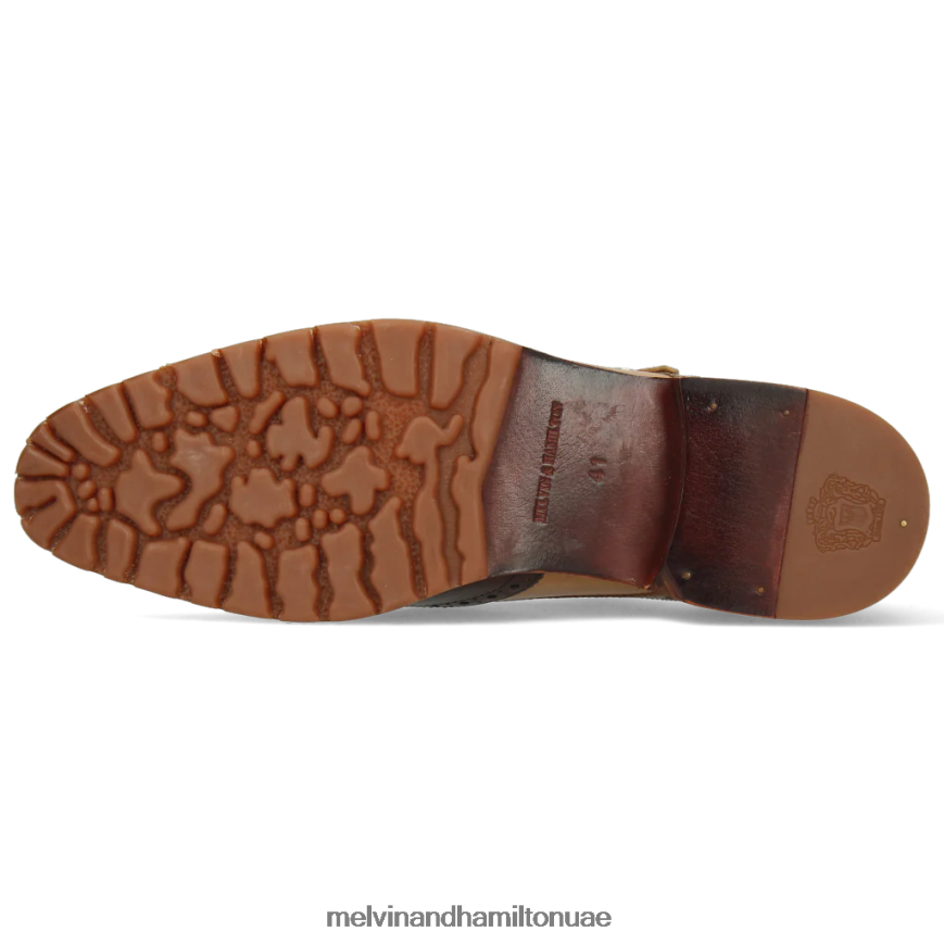 باتريك 24 بني Melvin & Hamilton رجال أحذية الراهب 42XF2X350