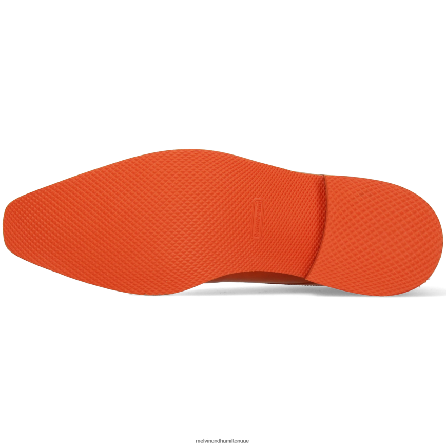 لانس 24 البرتقالي Melvin & Hamilton رجال أحذية ديربي 42XF2X545