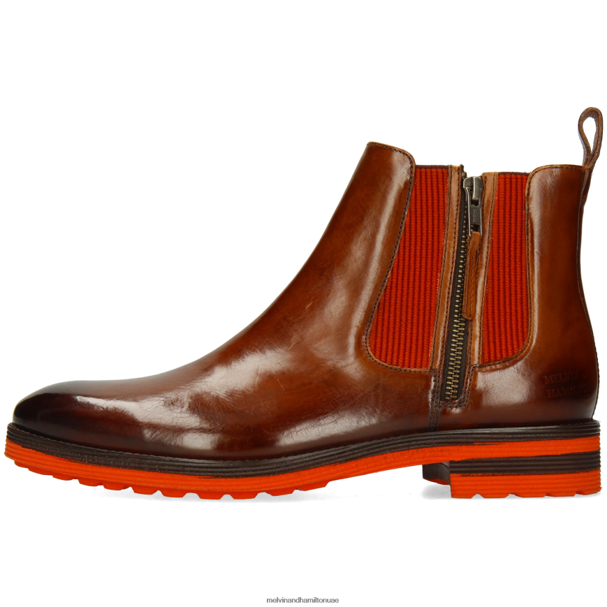الدوامة 25 بني Melvin & Hamilton رجال جزمة الكاحل 42XF2X102
