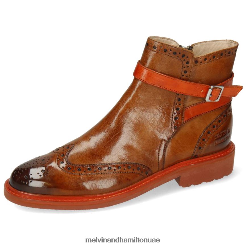 سيلينا 25 بني Melvin & Hamilton نحيف جزمة الكاحل 42XF2X1040