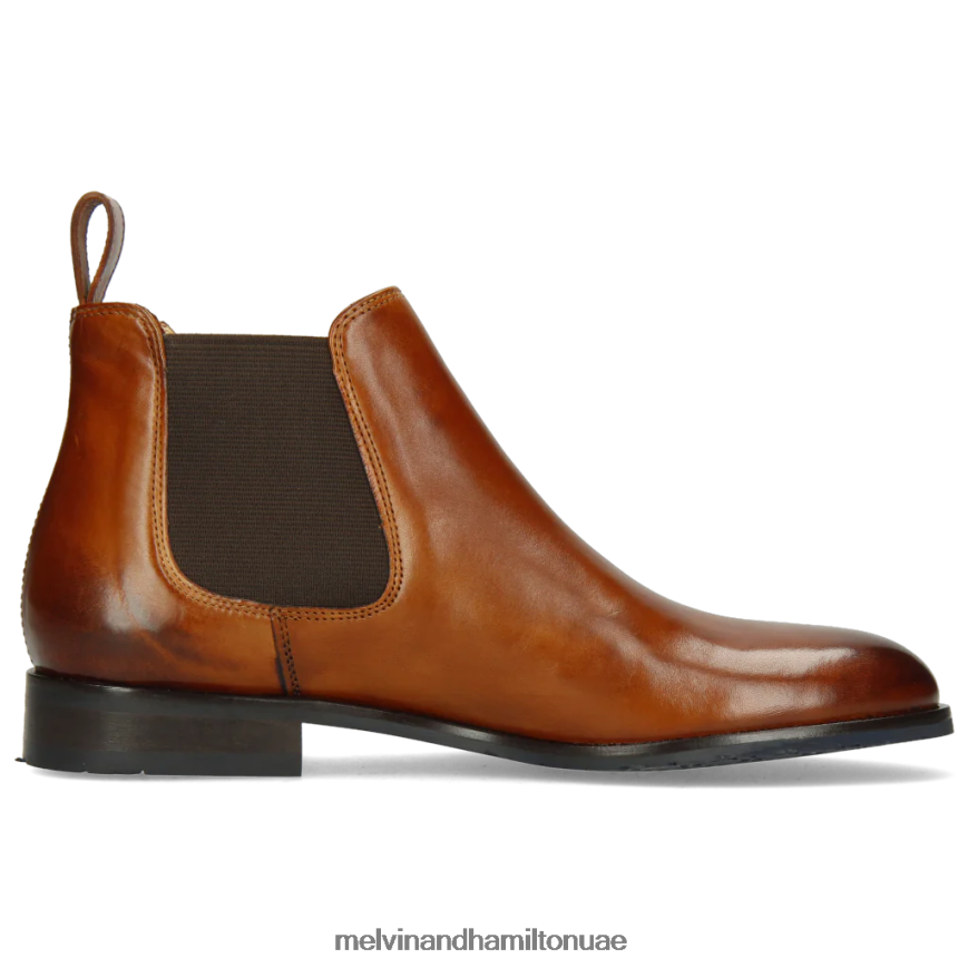 سالي 25 بني Melvin & Hamilton نحيف جزمة الكاحل 42XF2X1138