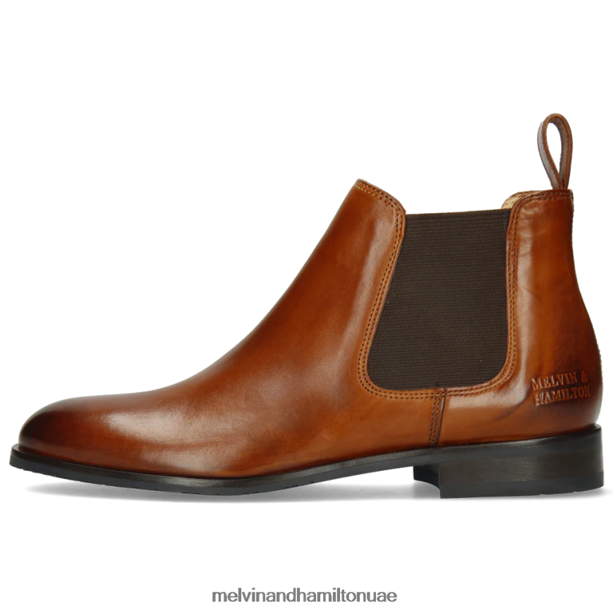 سالي 25 بني Melvin & Hamilton نحيف جزمة الكاحل 42XF2X1138
