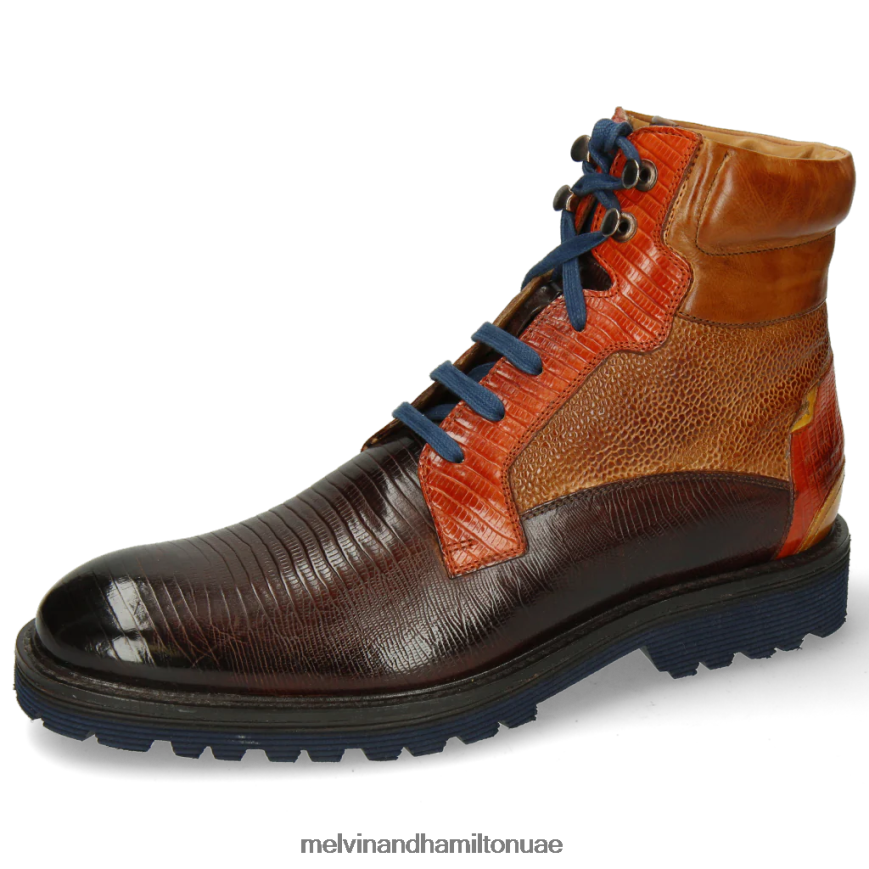 تريفور 25 بني Melvin & Hamilton رجال جزمة الكاحل 42XF2X139