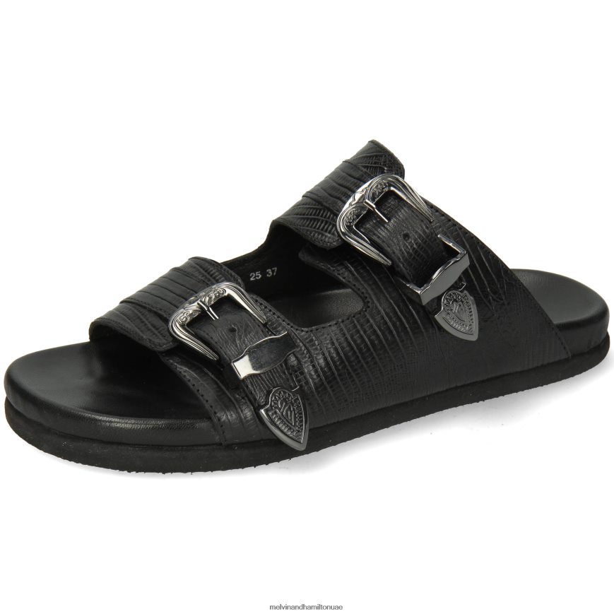 ويلما 25 أسود Melvin & Hamilton نحيف البغال 42XF2X1767