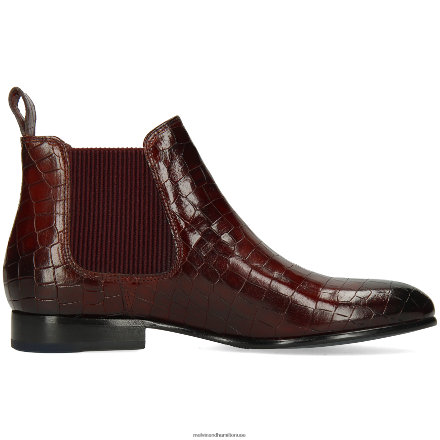 سالي 25 أرجواني Melvin & Hamilton نحيف جزمة الكاحل 42XF2X887