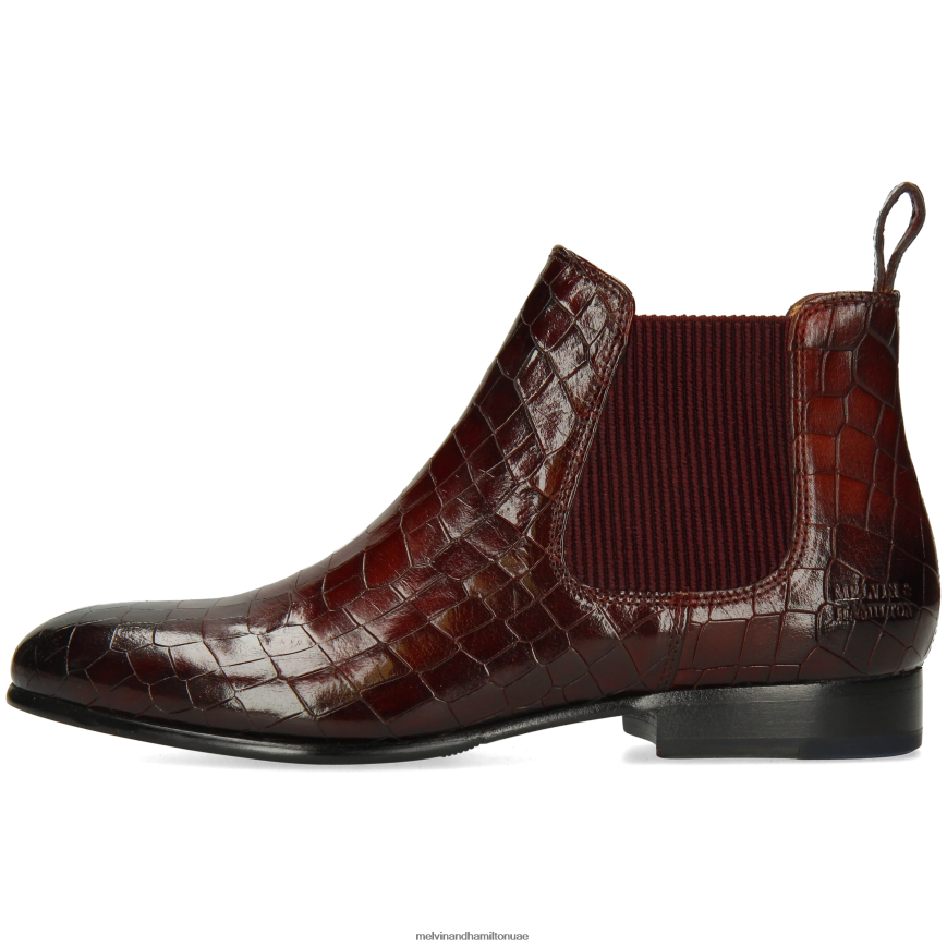 سالي 25 أرجواني Melvin & Hamilton نحيف جزمة الكاحل 42XF2X887