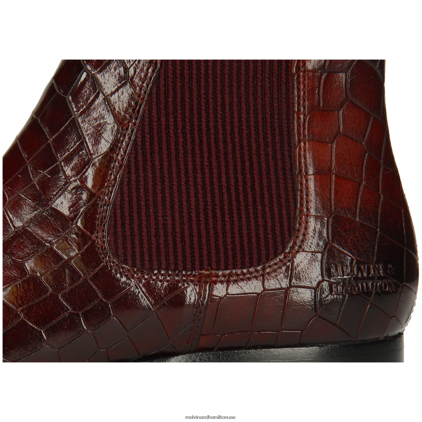 سالي 25 أرجواني Melvin & Hamilton نحيف جزمة الكاحل 42XF2X887