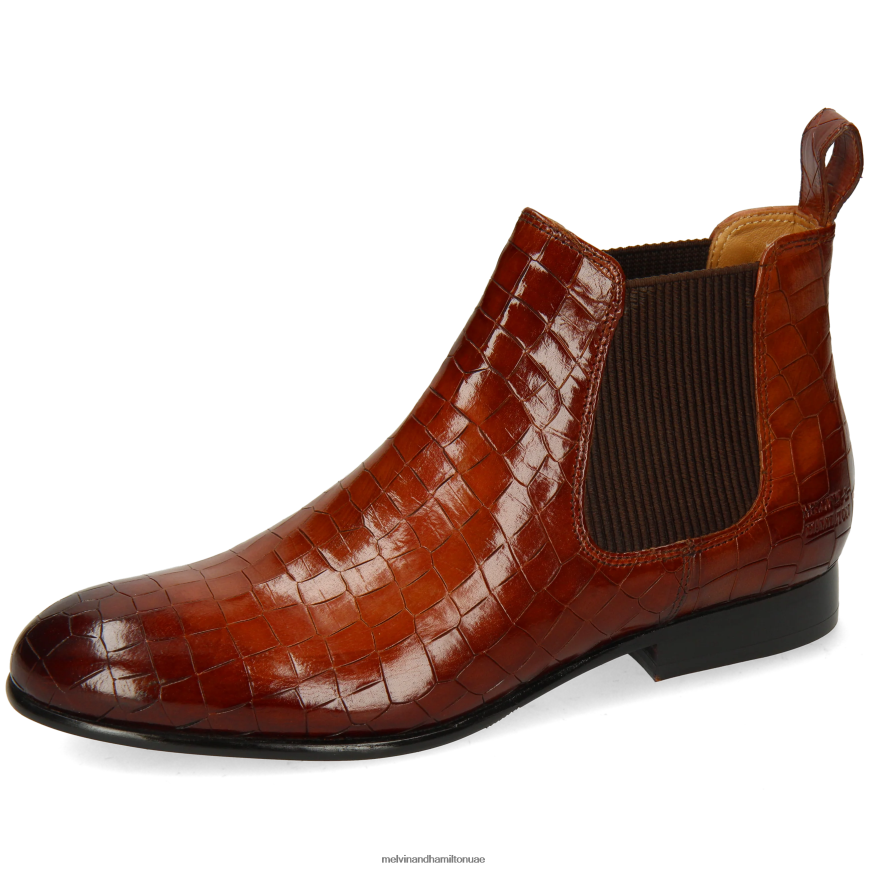 سالي 25 بني Melvin & Hamilton نحيف جزمة الكاحل 42XF2X901