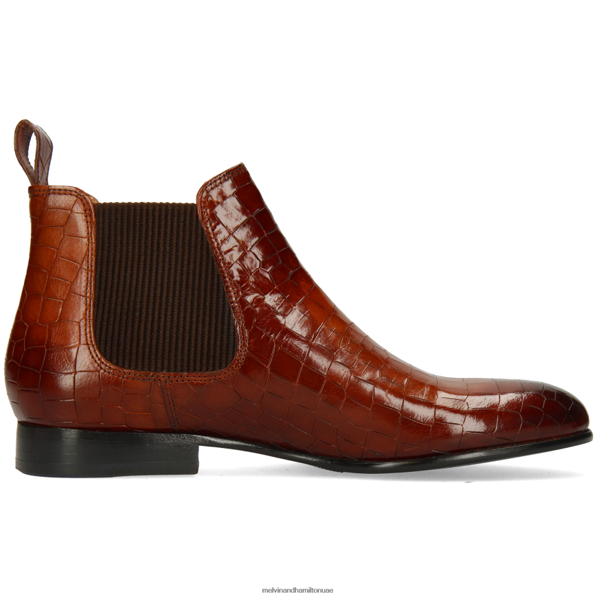 سالي 25 بني Melvin & Hamilton نحيف جزمة الكاحل 42XF2X901