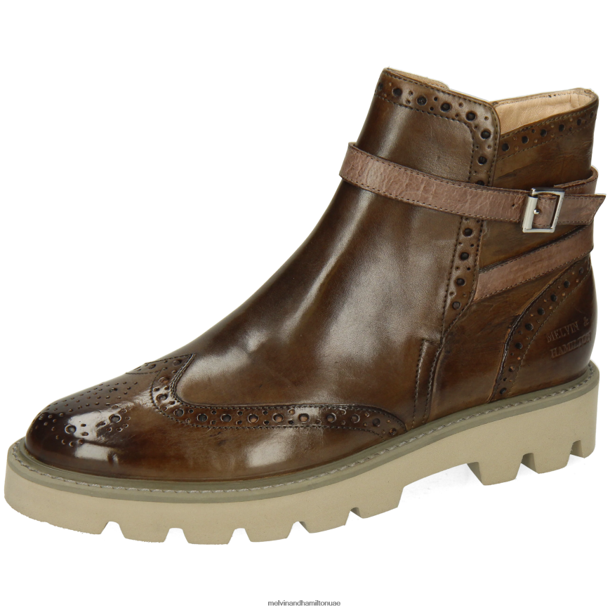 سيلينا 25 رمادي داكن Melvin & Hamilton نحيف جزمة الكاحل 42XF2X904