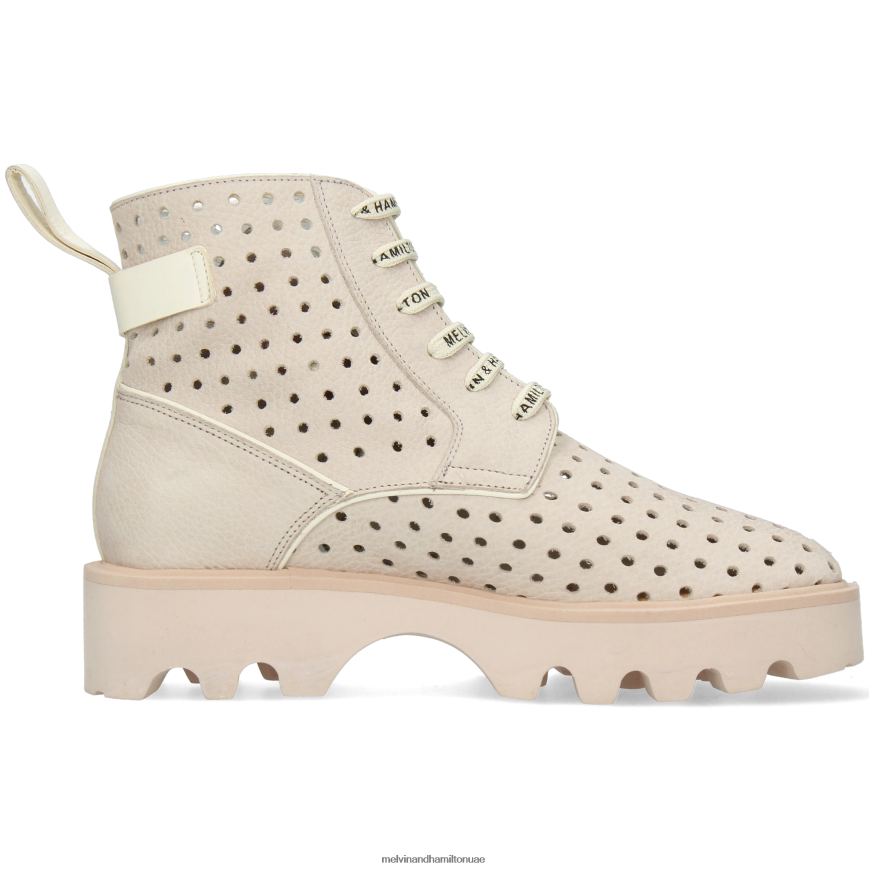 ميغان 26 لون القرنفل Melvin & Hamilton نحيف جزمة الكاحل 42XF2X1018