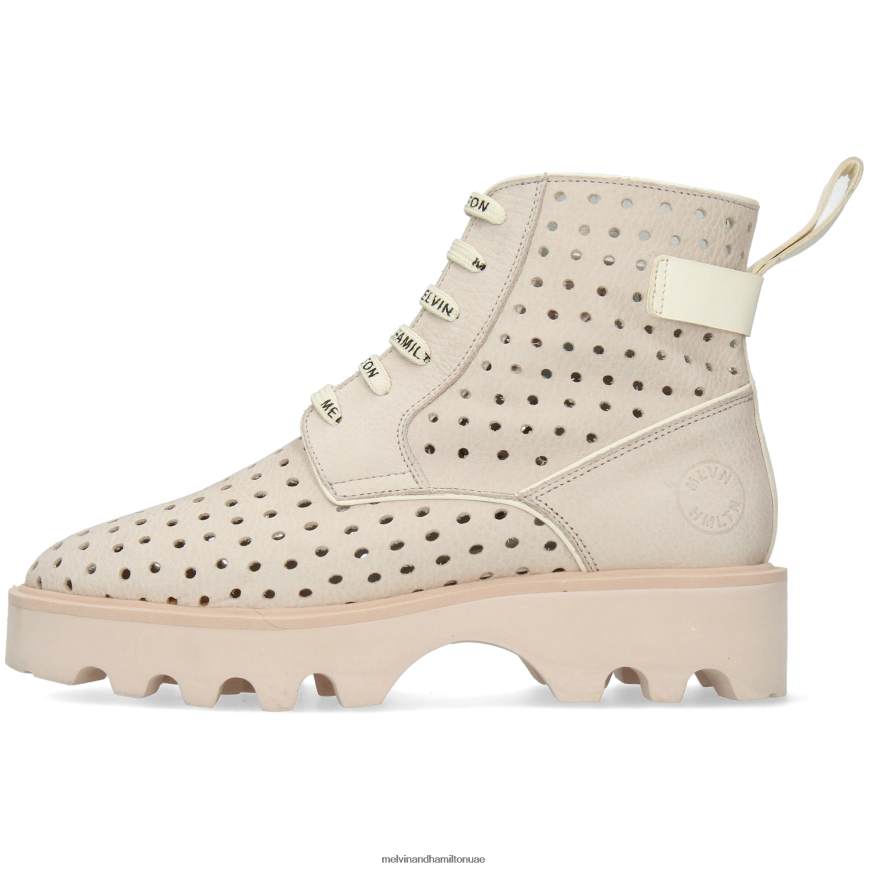 ميغان 26 لون القرنفل Melvin & Hamilton نحيف جزمة الكاحل 42XF2X1018